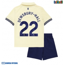 Camisa de Futebol Everton Kiernan Dewsbury-Hall #22 Equipamento Secundário Infantil 2025-26 Manga Curta (+ Calças curtas)